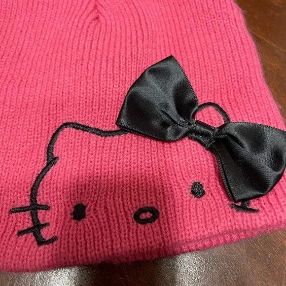 Vintage Sanrio  hello kitty beanie cap winter - Picture 6 of 7